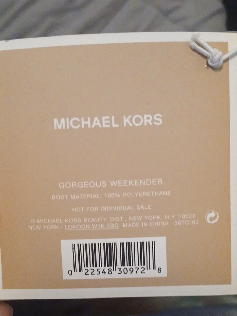 Michael Kors Metallic Gold Tote